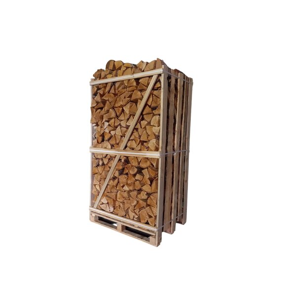 Berkenhout Haardhout 25cm - Grote Pallet 1,8m³ Ovengedroogd - Afbeelding 2